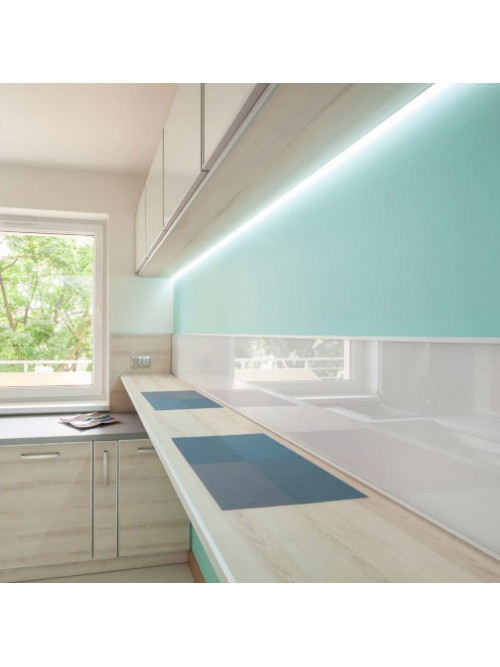 Profil LED de colț QUARTER 10, aluminiu anodizat, lungime 2m