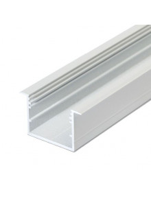 Profil LED încastrat VARIO 30-07, alb, lungime 2m