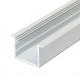 Profil LED încastrat VARIO 30-07, alb, lungime 2m