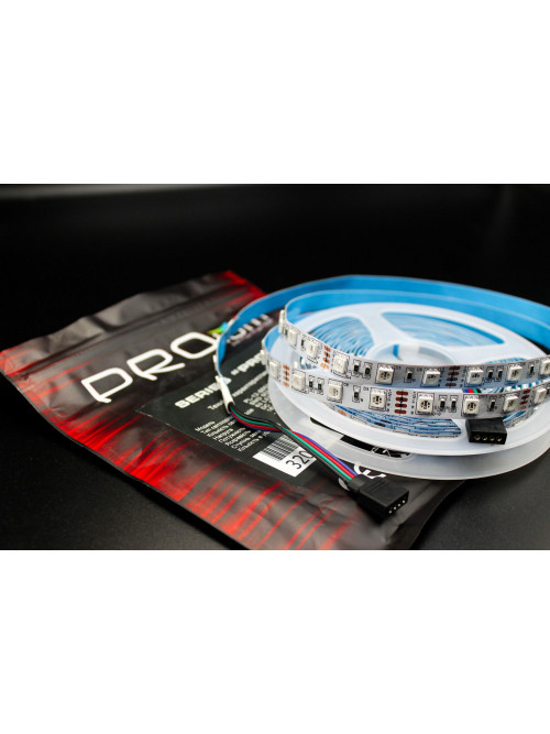 Светодиодная LED лента PROLUM™ 12V; 5050\60; IP20; Series "PRO", RGB