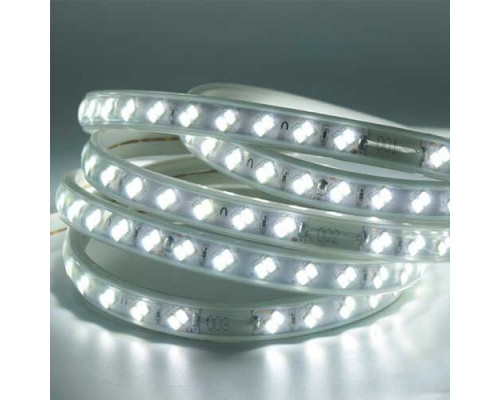 Светодиодная LED лента PROLUM™ 220V; 5730\120; IP68; Series "S", Белый (5500-6000К)