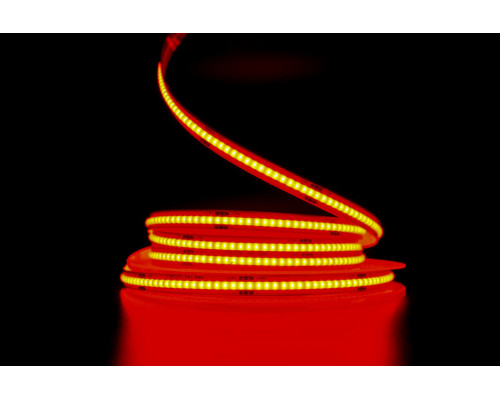 Светодиодная LED лента PROLUM™ 24V; СОВ; 320; LED; IP20; Series "PRO", Красный