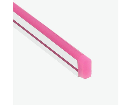 Capac PVC PROLUM™ pentru LED neon 6x12, roz deschis