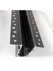 TRACK SINA MAGNETICĂ INCASTRATĂ SLIM 22mm 3M P/U PROIECTOARE MAGNETIC 48V NEGRU