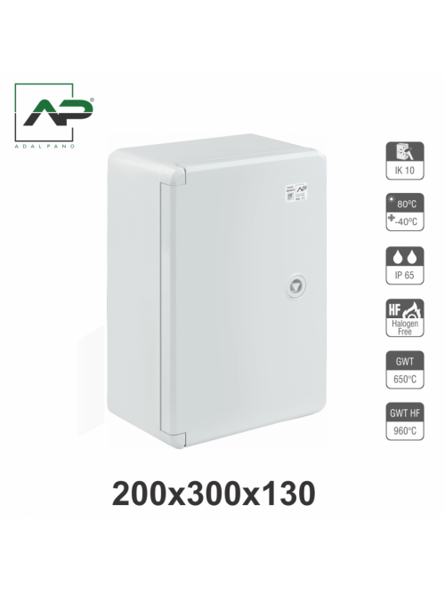 200x300x130, IP65