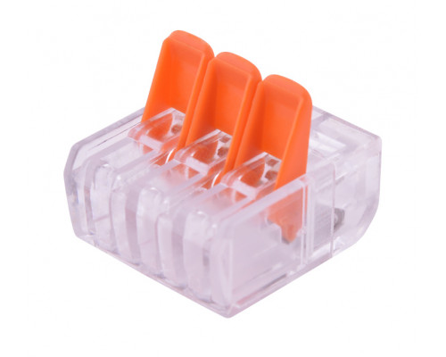 Клеммная колодка e.lc.pro.aw.pl.2 (100 шт) с рычагом натиска