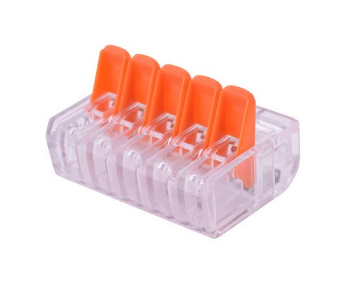 Клеммная колодка e.lc.pro.aw.pl.5 (100 шт) с рычагом натиска