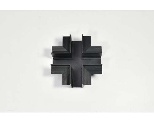 CONECTOR 90 GRADE TRACK-TRACK INITIATOR TRACK 48V NEGRU MONDO LUCE