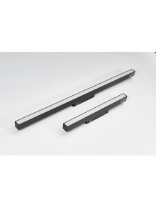 Spot magnetic liniar negru mat opal 10w 26mm 48V 30cm Osram CRI90 Mondo Luce