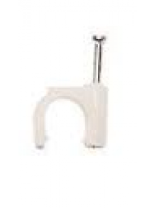 Clipsa rotunda p/u fixare cablu Ø6mm. Ambalaj: 100buc