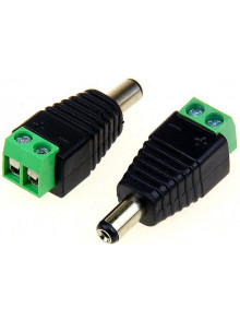 DC/M Mufa alimentare (Tata). Conector cu surub.