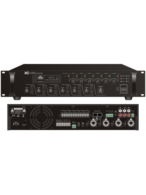 TI-5006S Amplificator: 500W. Zone: 6. USB/SD/FM