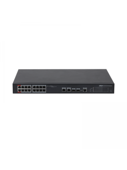 DH-PFS4218-16ET-190 16-port 100 Mbps + 2-port PoE