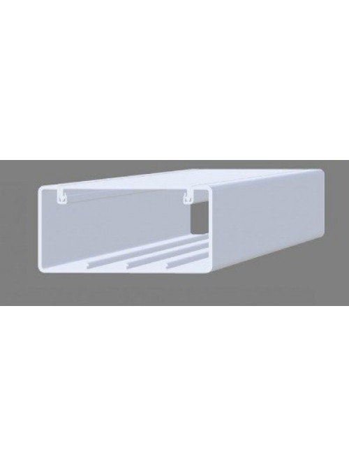 100 x 50 Canal cablu trunking gold box white