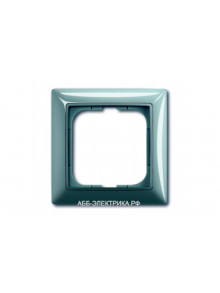 Рамка 1-ая (одинарная), цвет Бистро (голубой, ABB Basic 55
