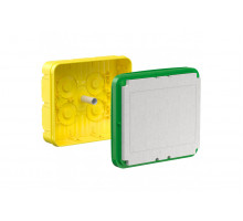 Universal installation housing with mineral fibreboard cover
