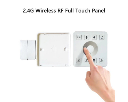 Controler PROLUM SPI; o singură culoare; panou TOUCH; RF;