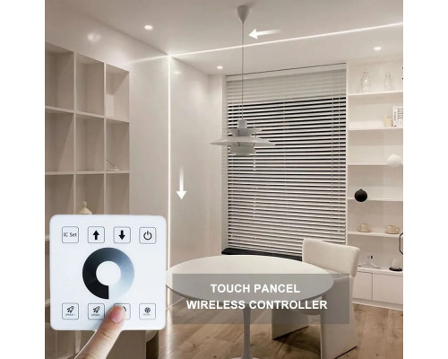 Controler PROLUM SPI; o singură culoare; panou TOUCH; RF;