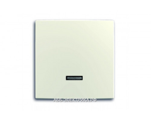 Светорегулятор нажимной 400Вт, цвет Шале(белый), ABB Basic 55