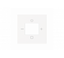 Busch-Jaeger – 8252-44M-101 Cover plate with legend Radio studio white matt - Busch-art linear