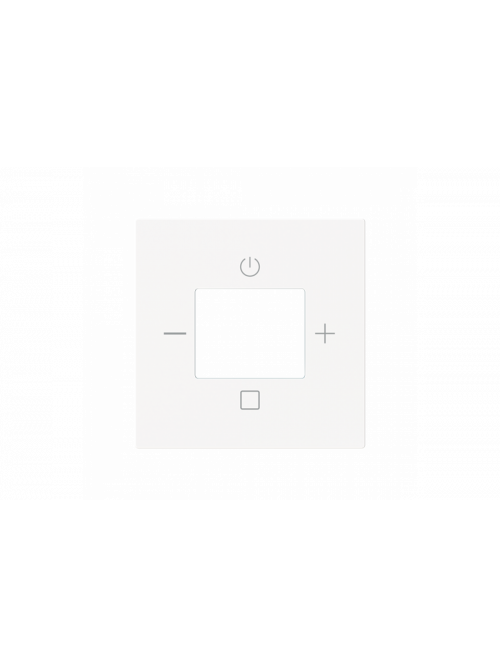 Busch-Jaeger – 8252-44M-101 Cover plate with legend Radio studio white matt - Busch-art linear
