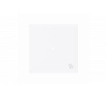 Rocker 1g dimming Symbol "dimming" studio white - Busch-art linear