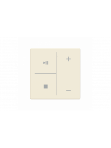 Busch-Jaeger – LFMW/A.4.63.1-82 Cover plate ivory white - 63x63