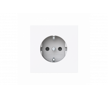 Socket insert Without imprint Safety Shutter Protective contact (SCHUKO) studio white  - Busch-art linear