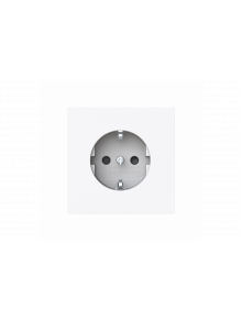 Socket insert Without imprint Safety Shutter Protective contact (SCHUKO) studio white  - Busch-art linear