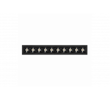 Black Foster Micro Recessed 10