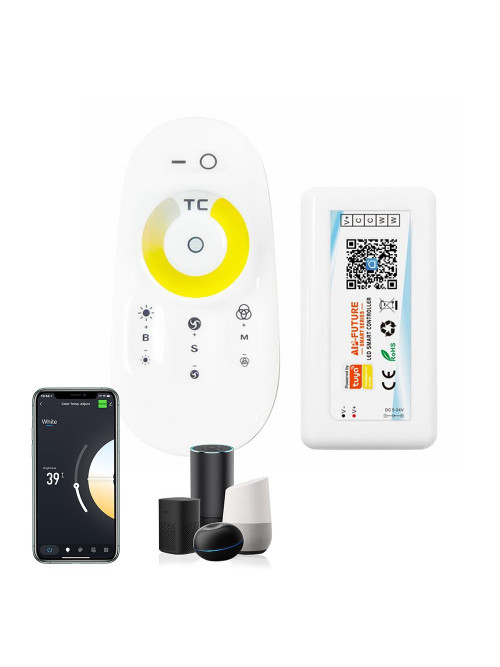Диммер CCT PROLUM Wi-Fi; TUYA; TOUCH; 18A; Series: HomeLink