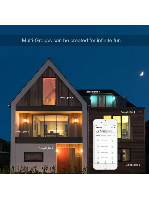 Диммер CCT PROLUM Wi-Fi; TUYA; TOUCH; 18A; Series: HomeLink