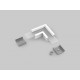 Element colț 90 grade profil LED Linea-In20