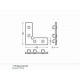 Element imbinare 90 grade profil LED Frame14