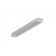 профиль LED SLIM8 AC2/Z 2000 сырой алюминий