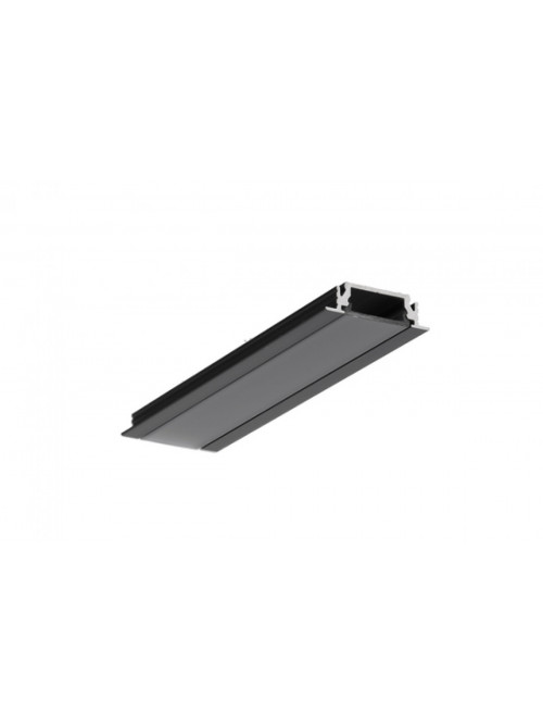 профиль LED GROOVE14 EE7F/TY 4050 чёрный анодированный в упаковке