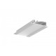 profil LED FLAT8 H/UX 2000 alu.sur.