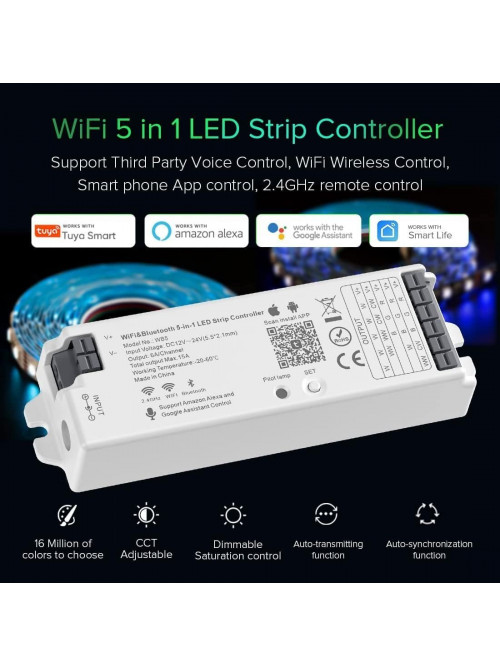 Контроллер управления универсальный PROLUM 5in1; Wi-Fi; TUYA; 15; Series: HomeLink