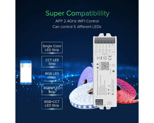 Controler de control universal PROLUM 5in1; Wifi; TUYA; 15; Seria: HomeLink