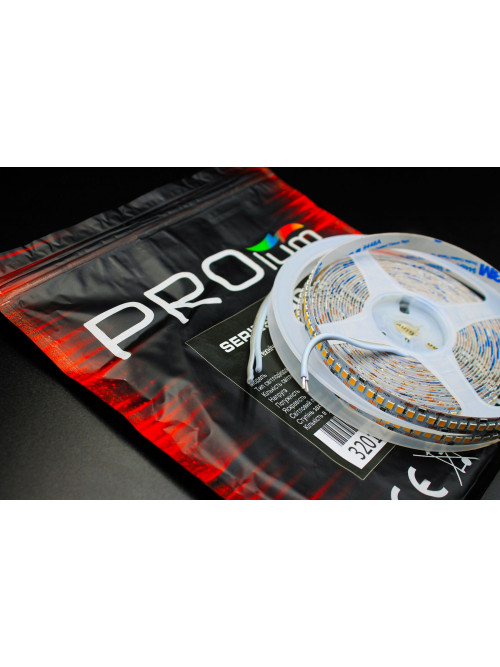 LED лента PROLUM™ 12V; 2835\240; IP20; Series "SG", Тепло-Белый (2800-3200K)