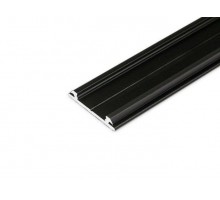 Profil LED aparent ARC 12, negru, lungime 2m