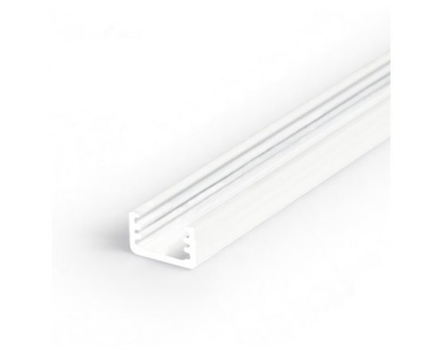 Profil LED aparent SLIM 8, alb, lungime 2m