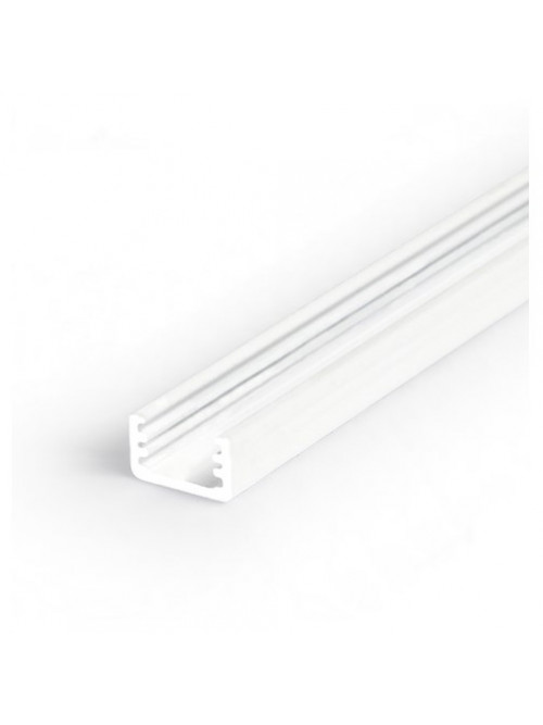Profil LED aparent SLIM 8, alb, lungime 2m