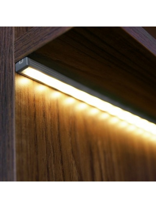 Profil LED aparent SLIM 8, alb, lungime 2m