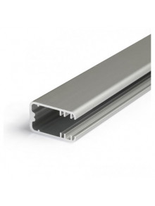 Profil LED pentru sticlă MIKRO-LINE 12, aluminiu anodizat, lungime 2m