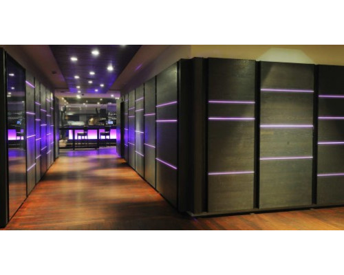 Profil LED pentru sticlă MIKRO-LINE 12, aluminiu anodizat, lungime 2m