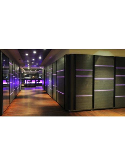 Profil LED pentru sticlă MIKRO-LINE 12, aluminiu anodizat, lungime 2m