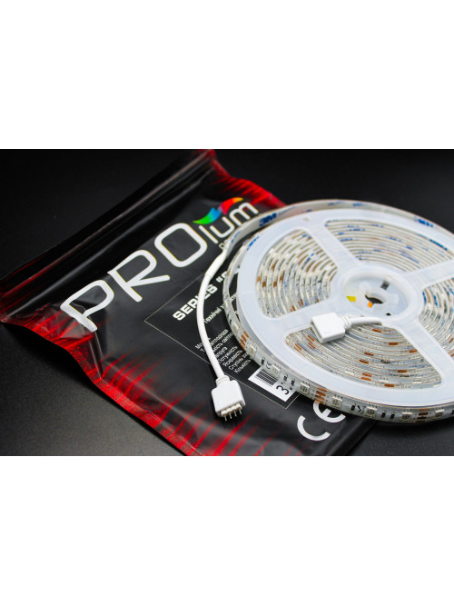 Светодиодная LED лента PROLUM™ 12V; 5050\60; IP65; Series "SG", RGB