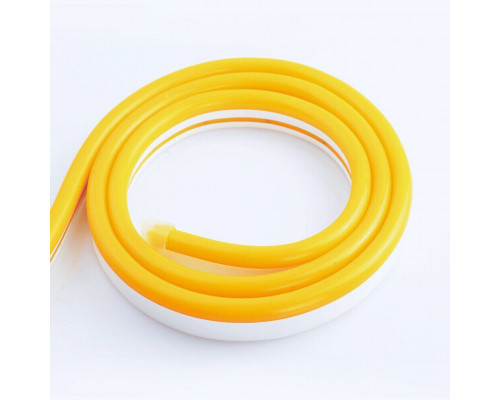 Светодиодный неон PROLUM™ 8x16, IP68, 12V, Series "LF", Желтый, PRO