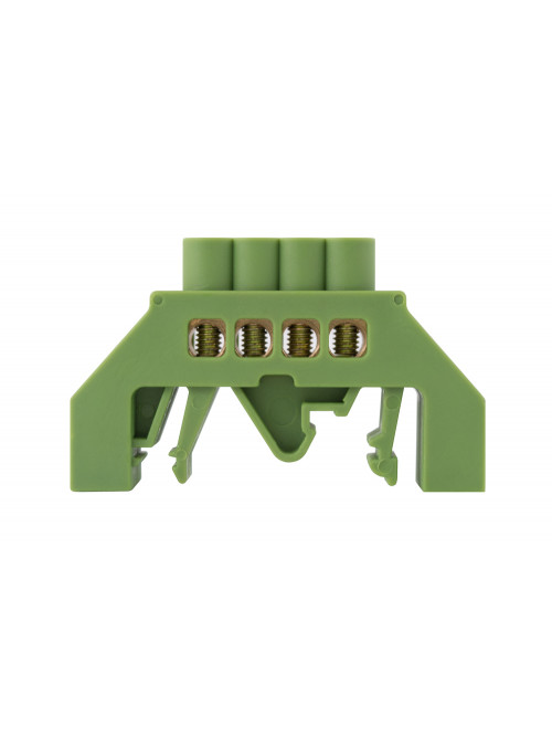 Шина нулевая e.bsi.pro.2.4 в изолированном корпусе универсальная  green (ЗЕЛЕНАЯ)